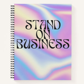 Stand on Business Notebook ノートブック