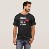Stand On The Right Side Of History Conservative Re Tシャツ (正面フル)