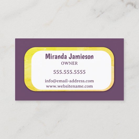 Stand Out Retro Vacuum Professional Cleaning 名刺 (裏面)