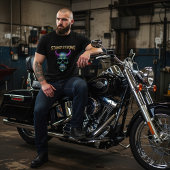 Stand Strong Neon Skull Graphic Tシャツ