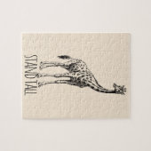 Stand Tall Graceful Giraffe ジグソーパズル (横)