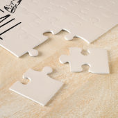 Stand Tall Graceful Giraffe ジグソーパズル (側面)