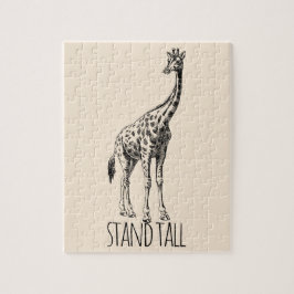 Stand Tall Graceful Giraffe ジグソーパズル