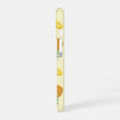 Stand Tall, Stay Sweet Pineapple pattern iPhone 16ケース (左側面)