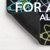 STAND UP FOR ATOMS 科学 マウスパッド (コーナー)