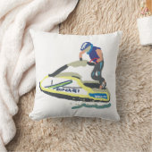 Stand Up Jet Ski SuperJet クッション (ブランケット)