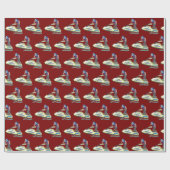 Stand Up Jet Ski SuperJet ラッピングペーパー (フラット)