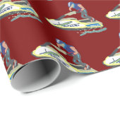 Stand Up Jet Ski SuperJet ラッピングペーパー (ロールコーナー)