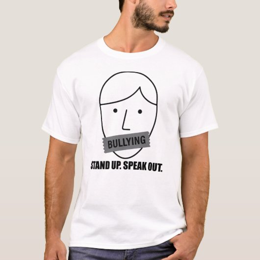 Stand Up Speak Out – Anti Bullying Awareness Tee Tシャツ (正面)