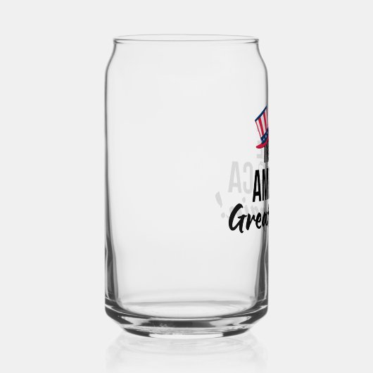 Stand with Trump: Gear Up for 2024! ガラス缶 (右)