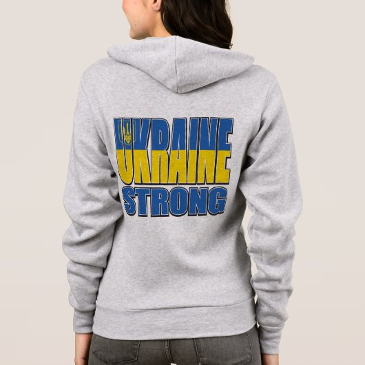Stand-With-Ukraine パーカ (裏面)