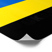 Stand with Ukraine ポスター (角)