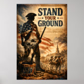 Stand Your Ground ポスター (正面)