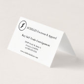 Standard, 3.5" x 2.0" Business Card 名刺 (正面)