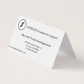 Standard, 3.5" x 2.0" Business Card 名刺 (正面)