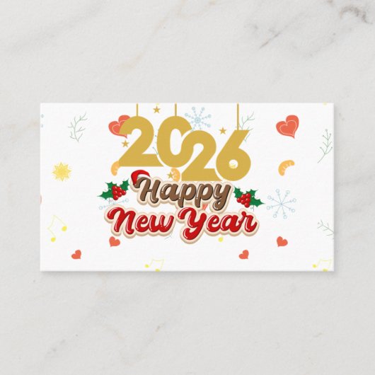 Standard, 3.5" x 2.0" Business Card 名刺 (正面)