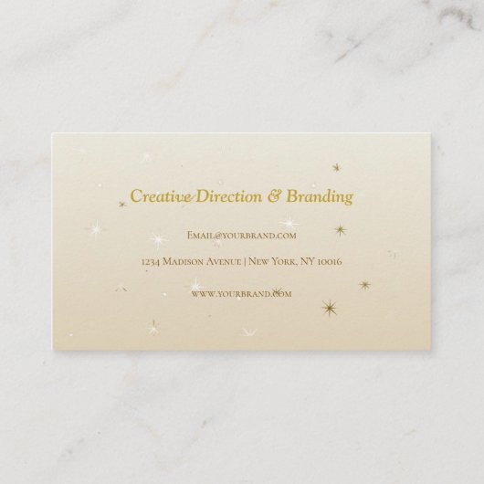 Standard, 3.5" x 2.0" Business Card 名刺 (裏面)