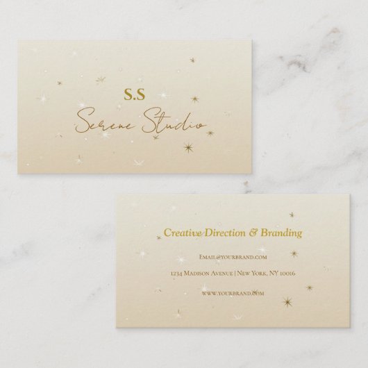 Standard, 3.5" x 2.0" Business Card 名刺 (正面/裏面)