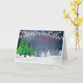 Standard, 5" x 7" Folded Christmas Card カード (黄色い花)