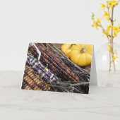 Standard, 5" x 7" Folded Greeting Card カード (黄色い花)