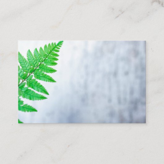 Standard, 8,5 x 5,5 cm Visitenkarte 名刺 (裏面)