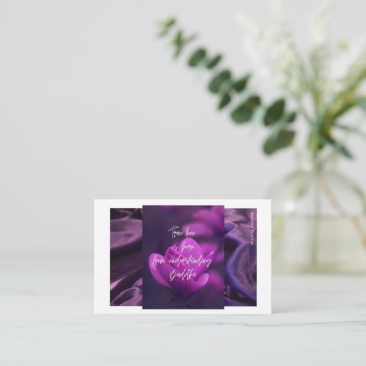 Standard, 8,5 x 5,5 cm Visitenkarte 名刺 (スタンド正面)