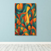 Standard Akkorde キャンバスプリント (インサイチュ (ウッドフロア))