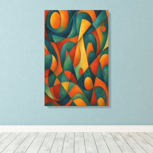 Standard Akkorde キャンバスプリント (インサイチュ (ウッドフロア))