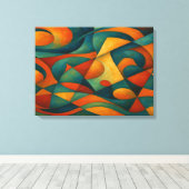 Standard Akkorde キャンバスプリント (インサイチュ (ウッドフロア))