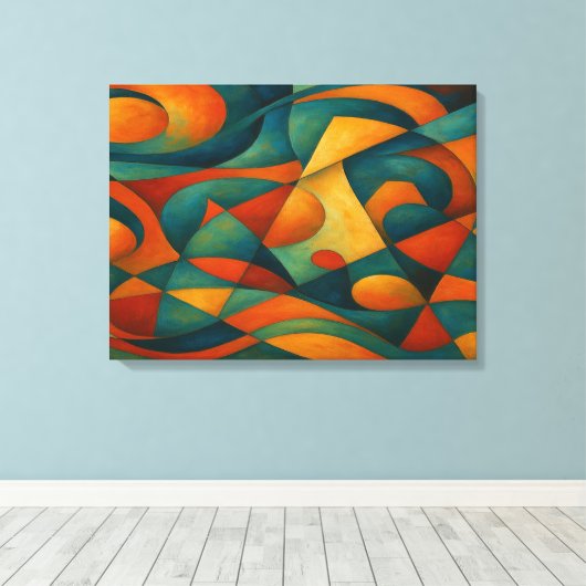 Standard Akkorde キャンバスプリント (インサイチュ (ウッドフロア))