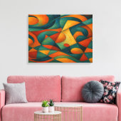 Standard Akkorde キャンバスプリント (インサイチュ (リビング))