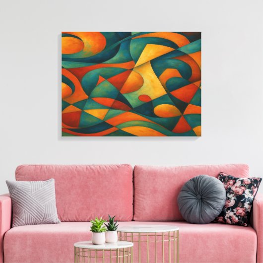 Standard Akkorde キャンバスプリント (インサイチュ (リビング))