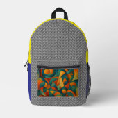 Standard Akkorde プリントバックパック (正面)