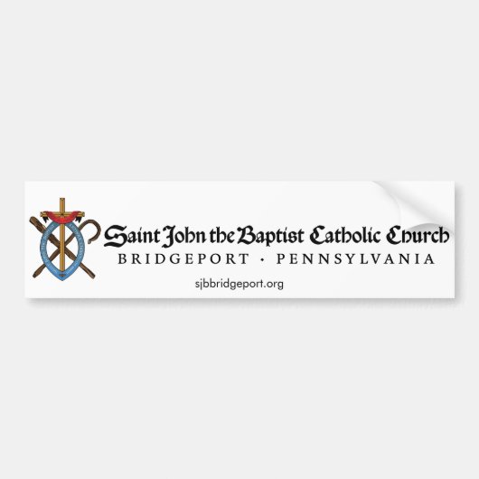 Standard bumper sticker バンパーステッカー (正面)