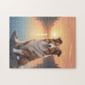 Standard Collie by Lake ジグソーパズル (横)