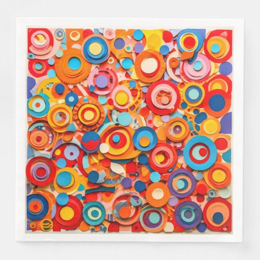 Standard Dinner Napkins for Kids' Party (正面)