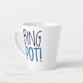 Standard Latte Mug - Bing Pot! カフェラテマグ (左アングル)