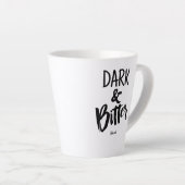 Standard Latte Mug - Dark & Bitter カフェラテマグ (右アングル)