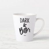 Standard Latte Mug - Dark & Bitter カフェラテマグ (右)