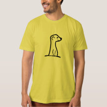 Standard MeerKat Shirt on オーガニック Shirt