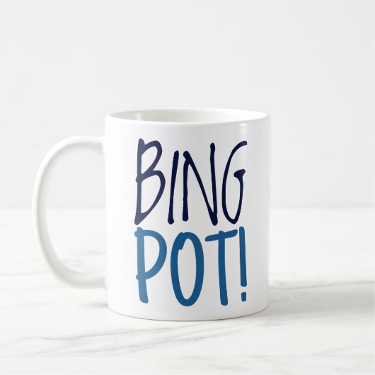 Standard Mug - Bing Pot! コーヒーマグカップ (左)