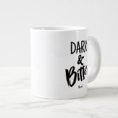Standard Mug - Dark & Bitter ジャンボコーヒーマグカップ (正面右)