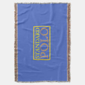 "STANDARD POLO" スローブランケット (正面縦)