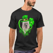 Standard Poodle Dog St Patricks Day Lover Irish Sh Tシャツ (正面)