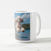 Standard Poodle Elegant Coffee Mug コーヒーマグカップ (正面右)