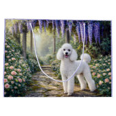 Standard Poodle Garden  ラージペーパーバッグ (裏面)