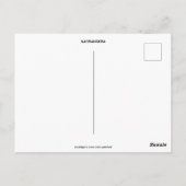 Standard postcard ポストカード (裏面)
