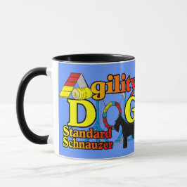 Standard_Schnauzer_Agility マグカップ