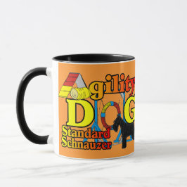 Standard_Schnauzer_Agility マグカップ