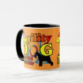 Standard_Schnauzer_Agility マグカップ (正面左)